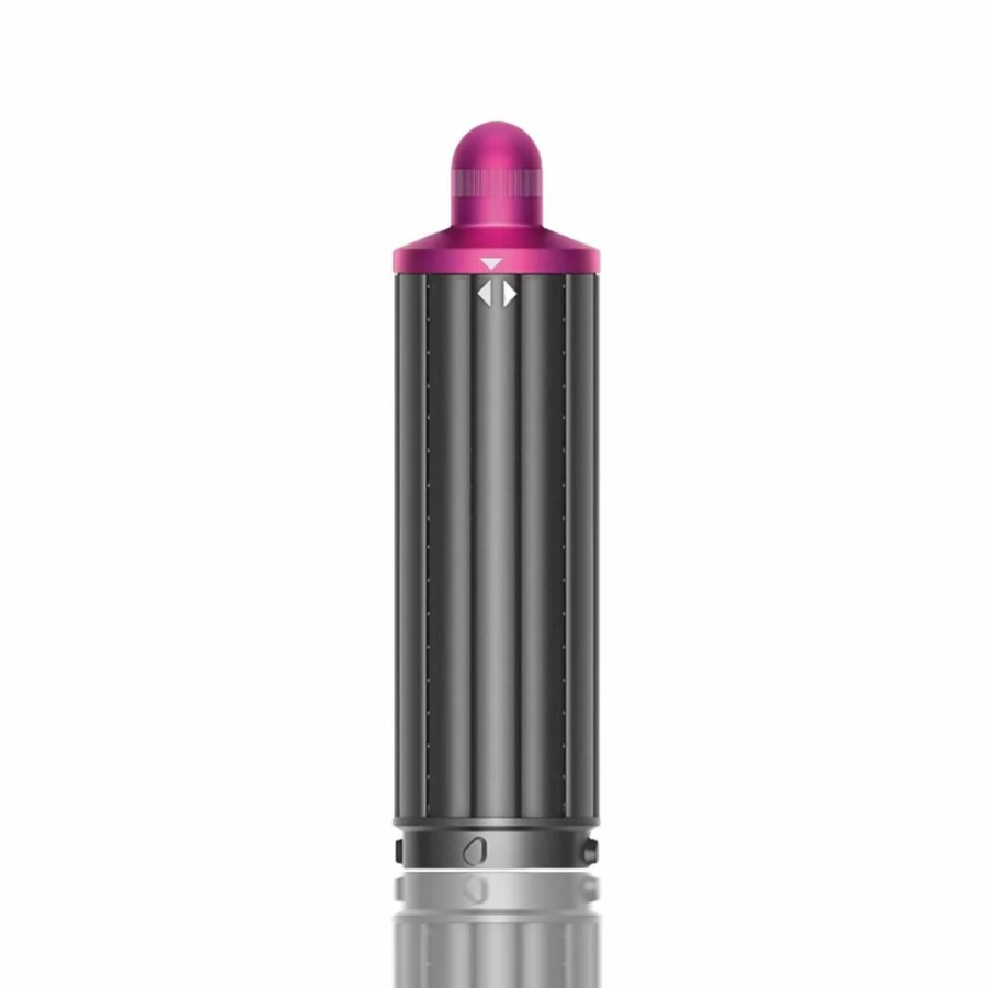 Chuancheng 2-in-1 40mm Curling Barrels for Dyson Airwrap HS01/HS05, Rose Red Short Hair Styler Attachments, Automatic Curling Wand for Dyson Styler