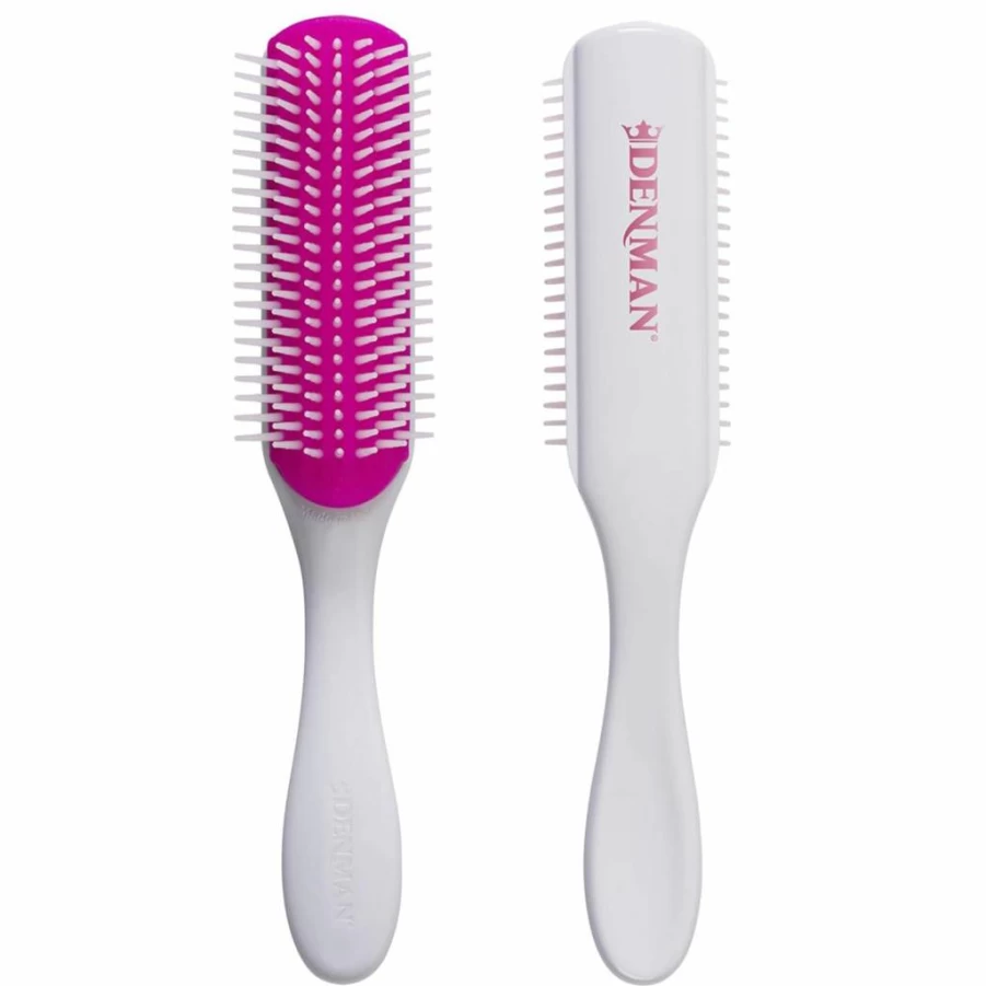 Amazon Denman D3 Styling Brush - 7 Row Curl Defining, Detangling & Shaping Hair Brush for Men & Women