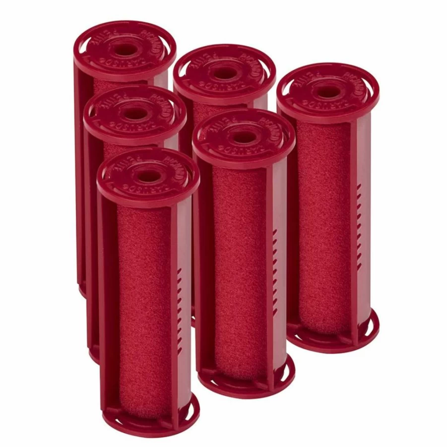 Caruso Professional Steam Hair Rollers with Shields, 6-Pack Petite Molecular Model for Salon-Quality Styling