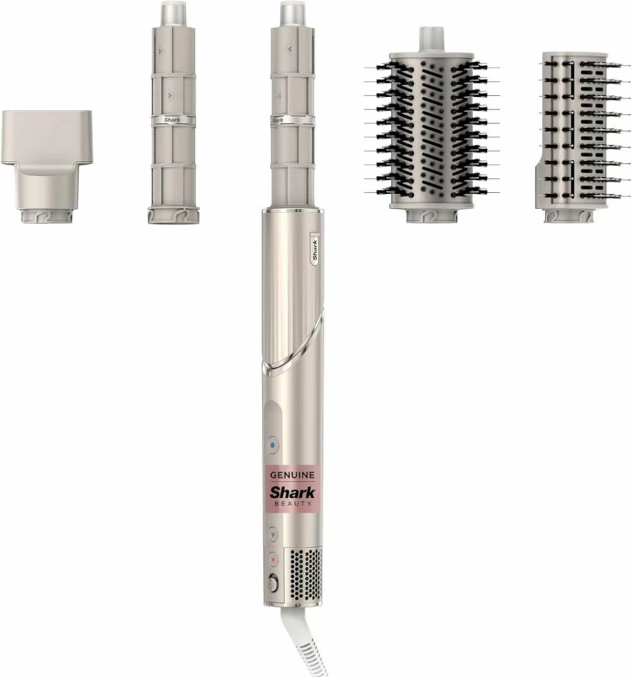 Shark Flexstyle Special Edition Copper Hair Dryer Brush & Styler with Auto-Wrap Curlers, Oval Brush, Concentrator & Storage Bag | HD433CP | Multi-Styling & Drying System