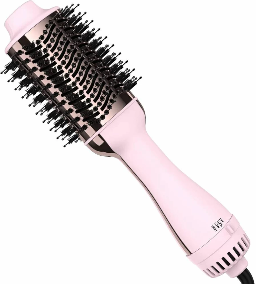 Aopant 4-in-1 Ceramic Hair Dryer Brush - Blow Dryer, Styler, Volumizer & Straightener for All Hair Types