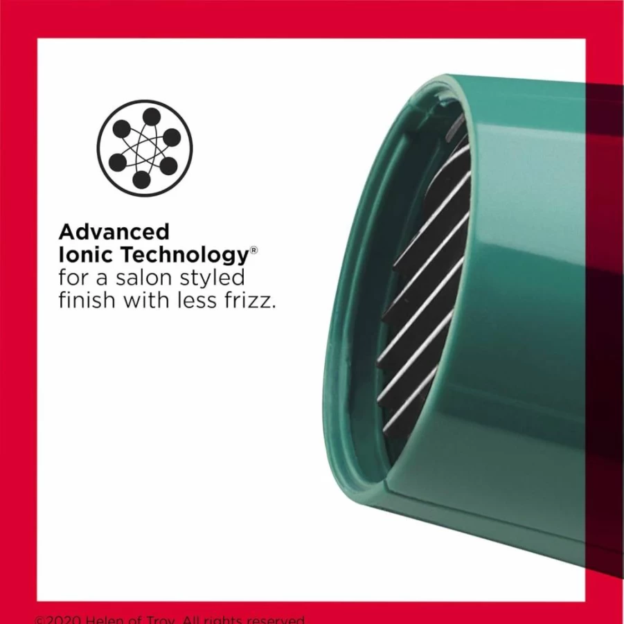 REVLON 1875W Green Hair Dryer for Voluminous Lift & Body | Volume Booster Blow Dryer