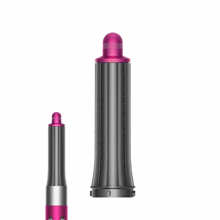 Dxyue 30mm/1.2 Inch Rose Red Hair Curling Barrels Attachments for Dyson Airwrap Styler, Replacement Curling Wand for Short Hair