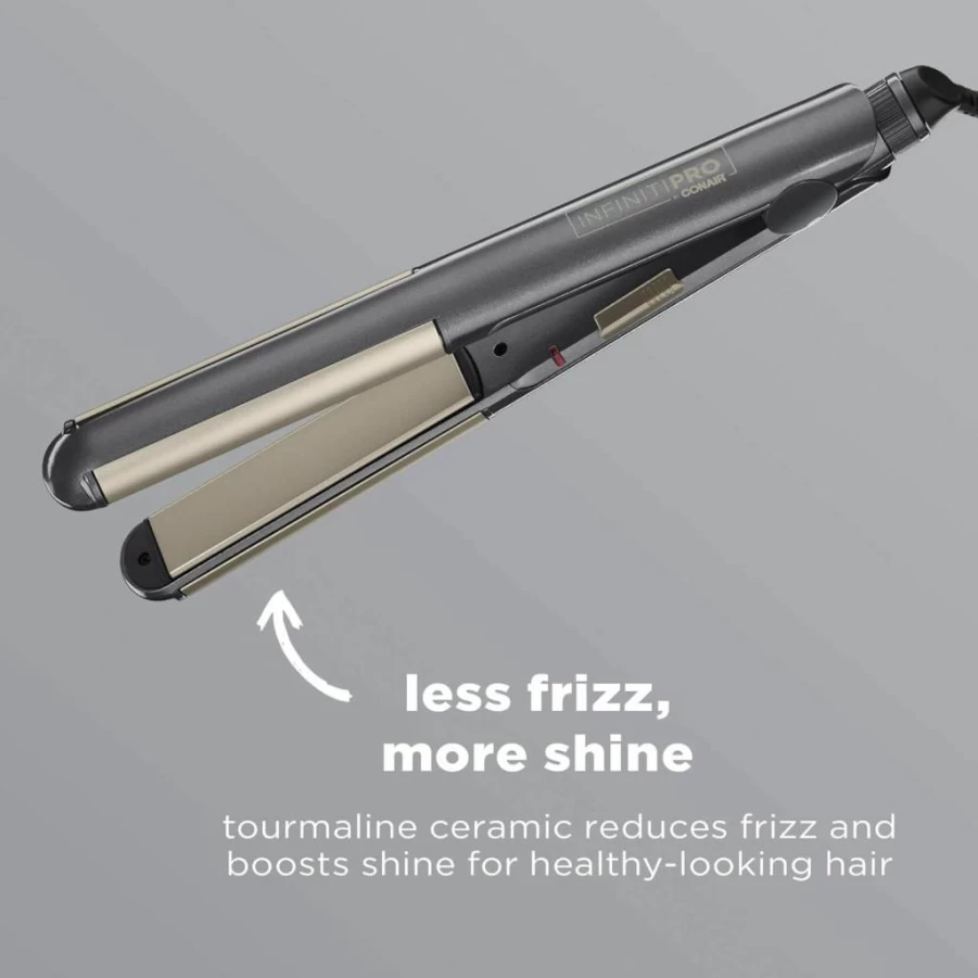 Conair Infinitipro 2-in-1 Hair Styler: Curling Iron & Straightener for Dual Styling