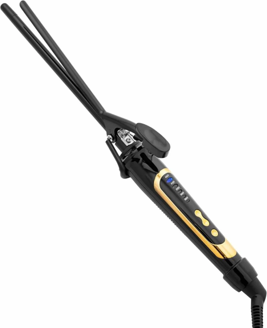 Asani 1 Inch Ceramic Curling Wand - 450F Hair Curler for Tight Spiral Curls & Ringlets, Short & Long Hair Styling Iron