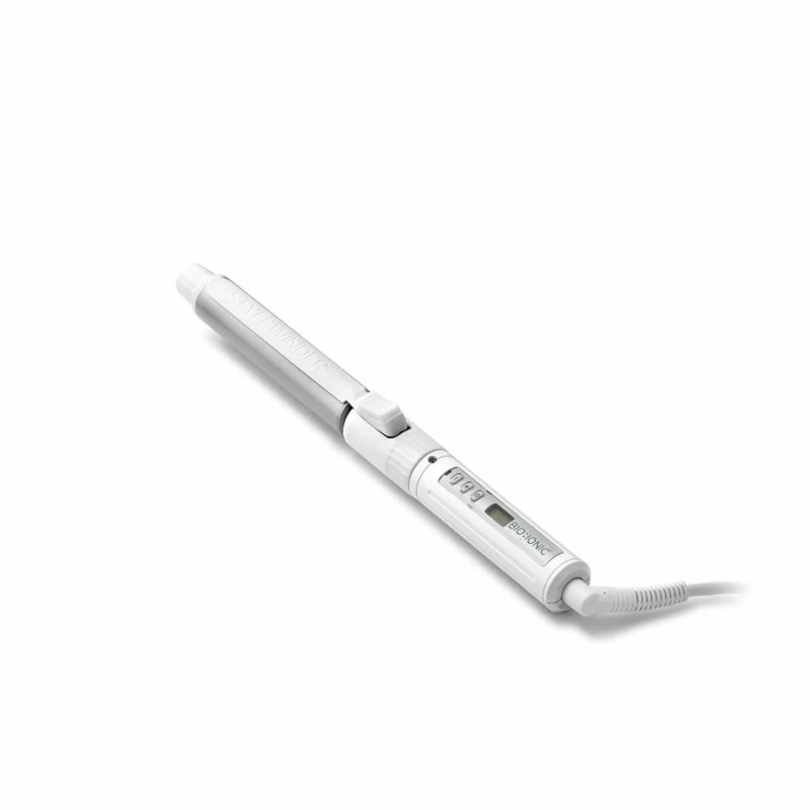 BIO IONIC Professional Rotating Curling Iron with Ceramic Technology, 440°F Adjustable Heat & Auto Shut-Off for Healthier Curls