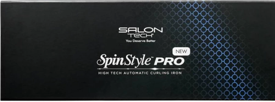 Salon Tech Spinstyle Pro 1-Inch Automatic Hair Curler - Fast, Long-Lasting Curls in Seconds