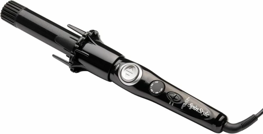 Salon Tech Spinstyle Pro 1-Inch Automatic Hair Curler - Fast, Long-Lasting Curls in Seconds