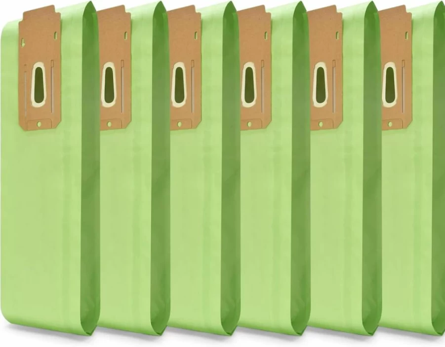 FGDG 6-Pack Green Vacuum Bags Replacement for Oreck XL Upright Vacuum Cleaners, Compatible with Oreck Type CC