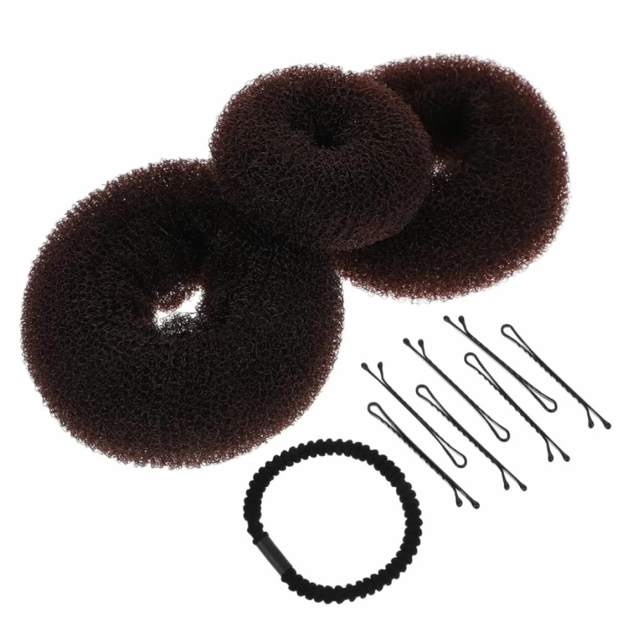 Uonlytech Hair Donut Bun Maker - Easy Updo Styler for Weddings, Parties & Daily Use - Hair Bun Shaper Tool for Perfect Buns