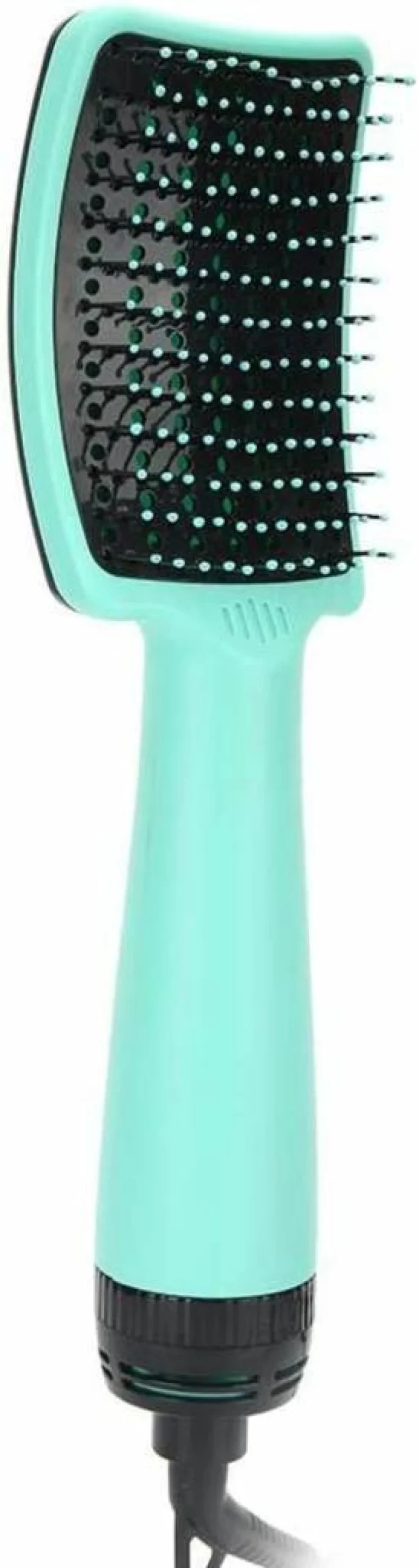 YUYTE Professional Hair Dryer Brush - 3 Heat/Speed Settings, Ionic Styler for Home & Salon Use, Fast Drying & Frizz Control, Green (US Plug)