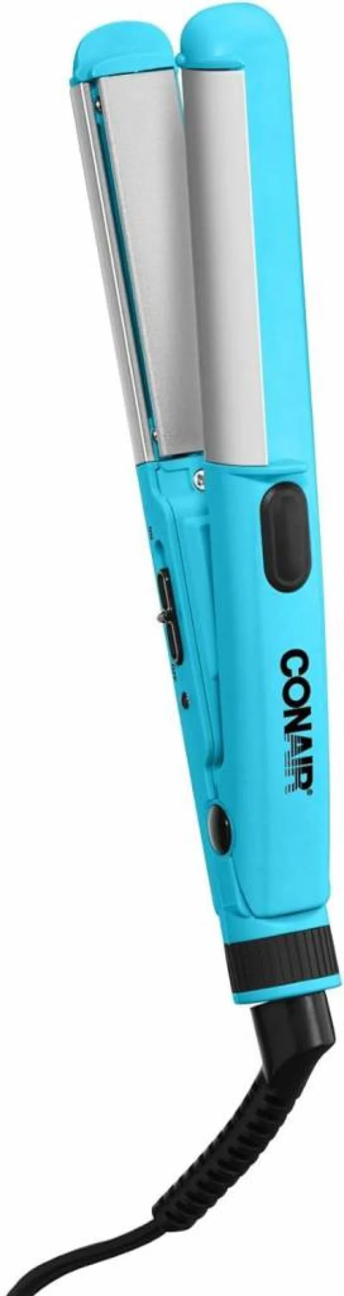 Conair Mini Dual Deluxe Styler: 2-in-1 Curling Iron & Straightener for Travel, Waves & Smooth Hair On-The-Go