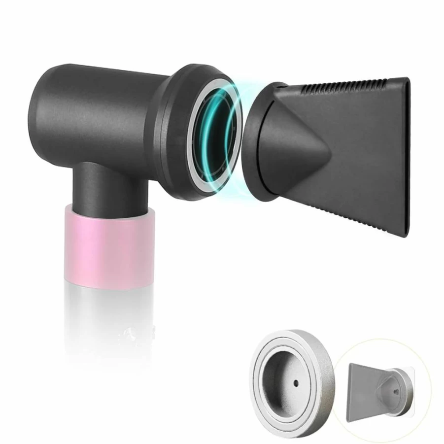 Kuflant Dyson Airwrap Adapter Kit - Professional Hair Styler Concentrator & Holder for Curling Iron to Hair Dryer Conversion