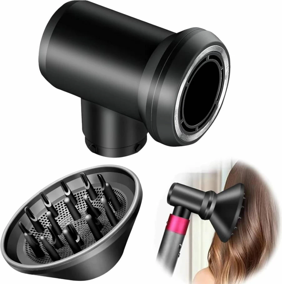 Chuancheng Dyson Airwrap Styler Diffuser and Adapter - Convert Airwrap into Hair Dryer Combo