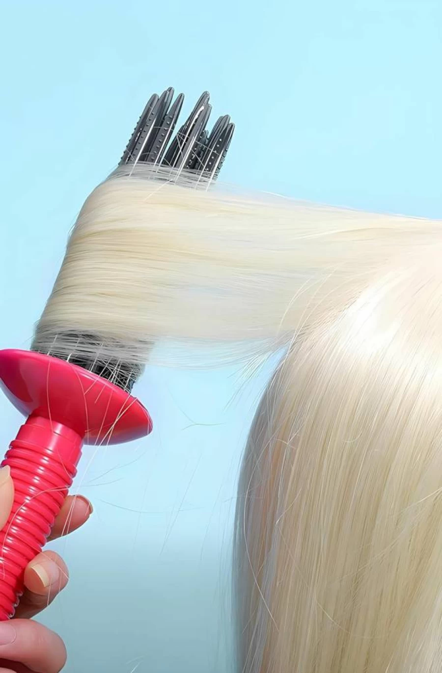 YOFAN Air Volume Comb for Curly Hair - Fluffy Curls Styler Tool, Hair Curling Roller & Volumizing Comb for Natural Waves