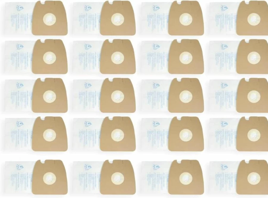 YHTWIN 20Pcs Vacuum Bags Replacement for Eureka 3670 & 3680, Compatible with Part # 60295, 60296, 60297, High-Quality Dust Bags for Eureka Vacuum Cleaners