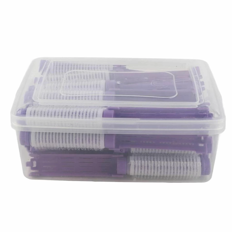 Ejoyous 20Pcs Perm Rods Hair Curlers - Professional Styling Tool for Short & Long Hair, Root Perming Rollers Kit