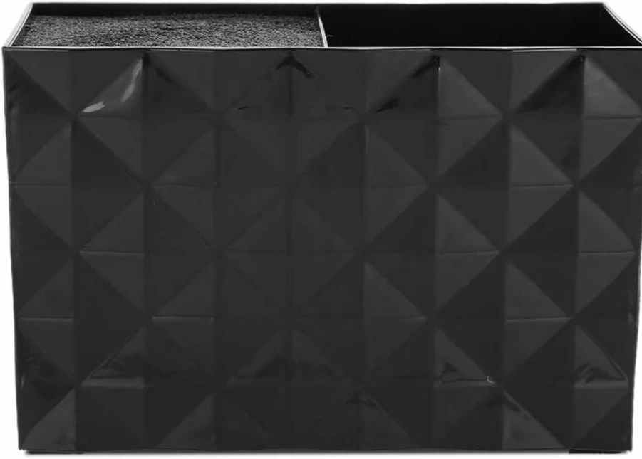 ZJchao Professional Hairdressing Storage Case - Salon Organizer for Scissors, Combs, Clips & Shears - Stylish Black Holder for Hairdressers & Pet Groomers