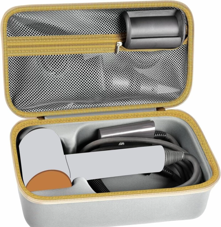 ANKHOH Storage Case for Dyson Supersonic Hair Dryer - Compatible with Limited Gift Set Edition & Accessories, Portable Blow Dryer Box Organizer