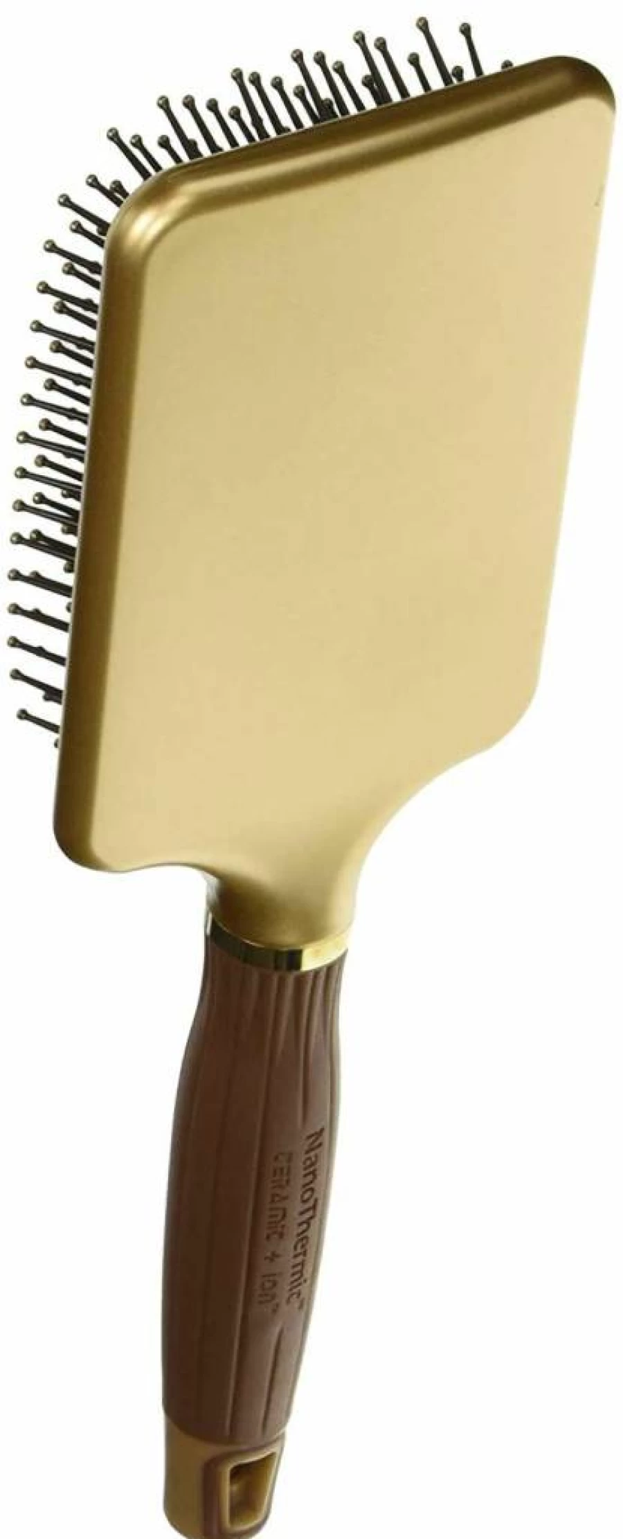 Olivia Garden Nano Thermic Ceramic Ionic Hair Styler Brush for Smooth Styling