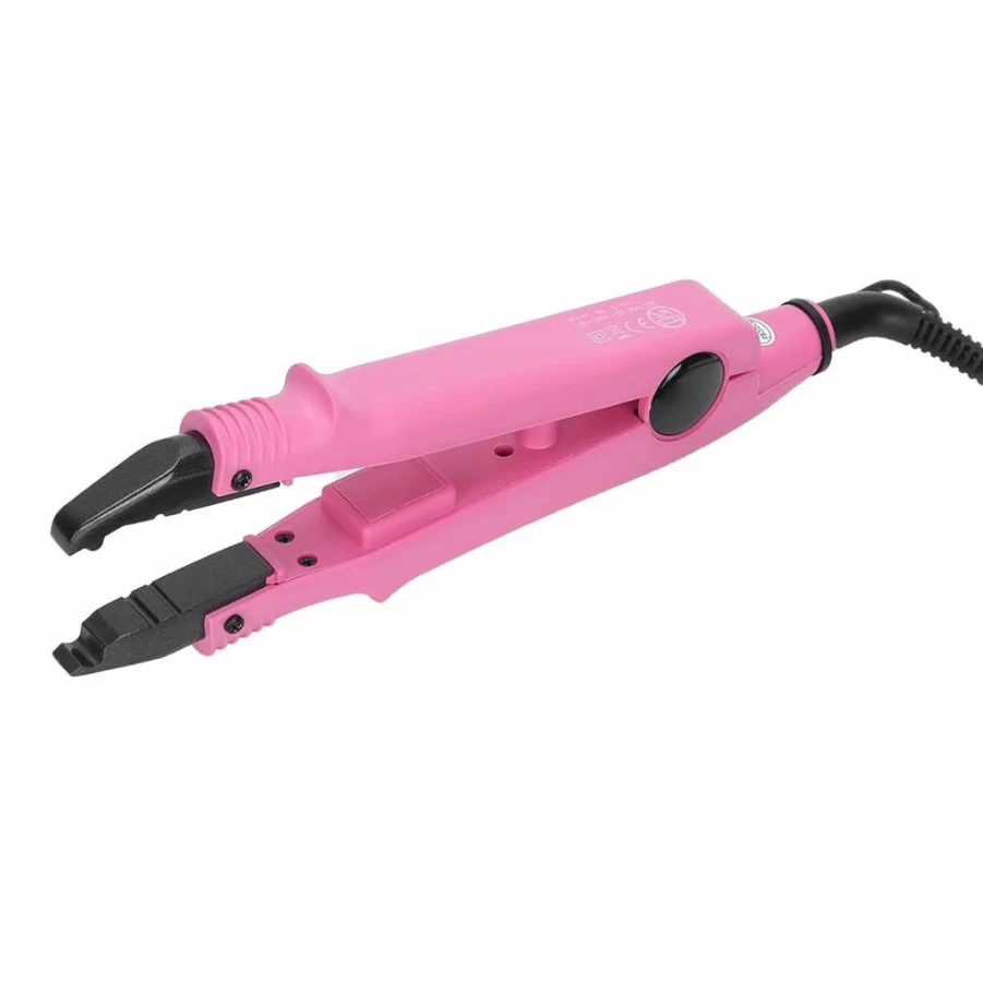 ZJchao Professional Hair Extension Iron - Adjustable Temperature Flat Fusion Connector Machine for Salon & Home Use, Wig Styling Tool