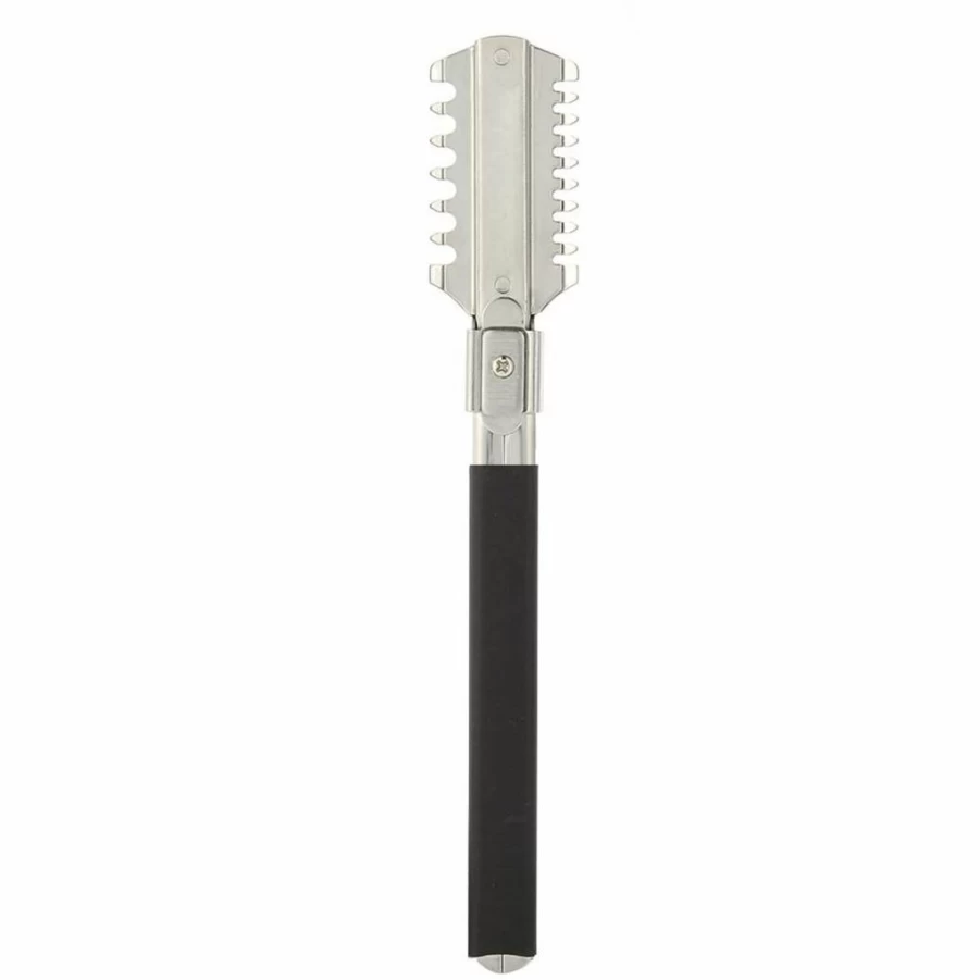 YUYTE Tinkle Hair Cutter Comb - Double Blades Manual Hair Trimmer for Split Ends, Styling & Thinning, Professional Barber Comb for Precision Haircuts