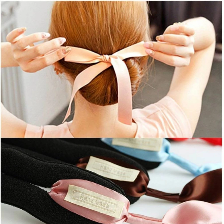 4Pcs Ruihfas French Twist Bun Maker Set - Elegant Hair Styler, Updo Chignon Former, Ponytail Holder, Hair Roll Rings for Women, Styling Tool Accessories