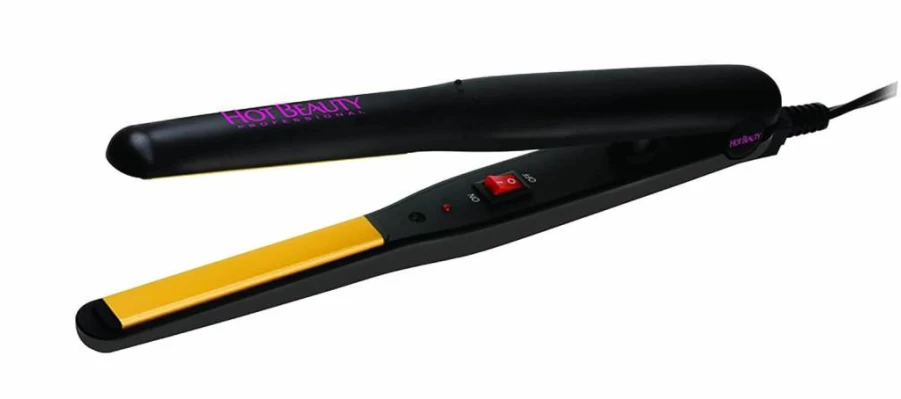 EO Professional 1/2 Inch Ceramic Flat Iron for Hair Styling - Hot Beauty Kiss Hair Straightener 1 EA
