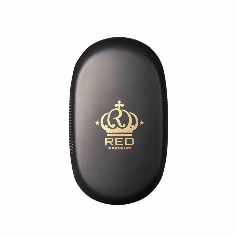Red by Kiss Bowwow Twist King Hair Brush - Premium Styler Comb for Afro, Curly & 4C Hair, Durable & Washable for Barbers & Daily Use