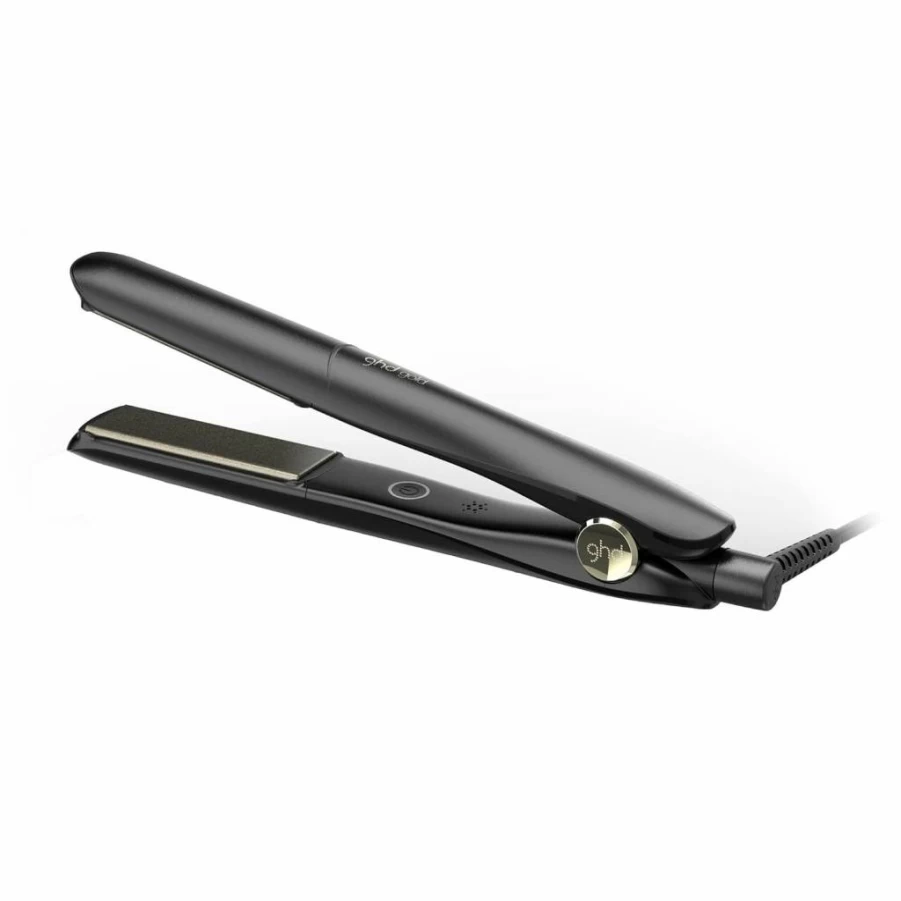 ghd Gold Professional 1 Inch Ceramic Flat Iron Hair Straightener - Styling Tool for Stronger Hair & Color Protection