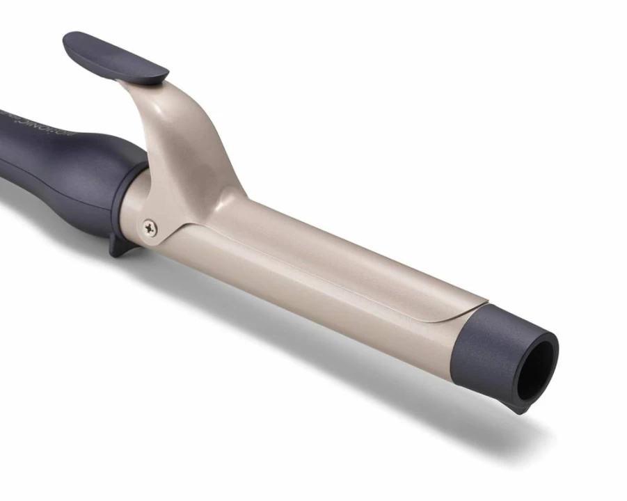 Bio Ionic GoldPro 1" & 1.25" Ceramic Curling Iron with 24K Gold Technology, Adjustable Heat Settings, Moisturizing Barrel for Long-Lasting Curls, Blue