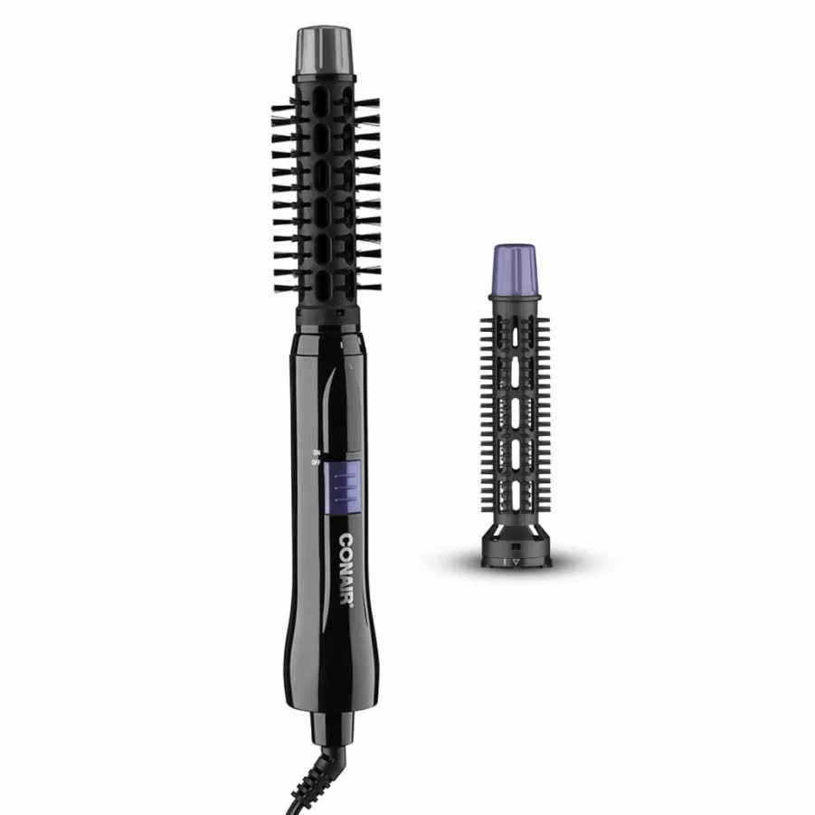 Conair 2-in-1 Hot Air Brush & Curling Iron for Voluminous Hair Styling