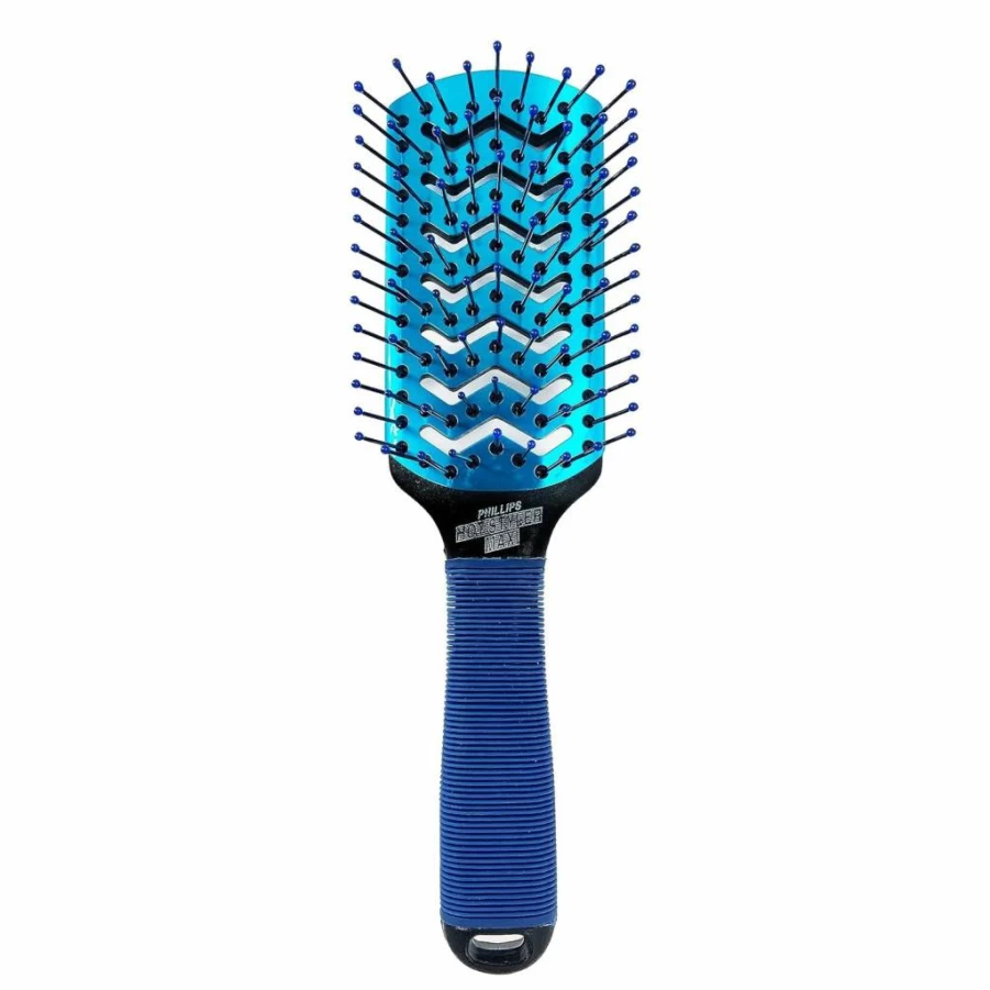 Philips Brush Hot Styler Maxi - Metal Vented Hair Dryer Brush with Anti-Static Nylon Bristles & Ergonomic Handle for Blow Drying & Styling