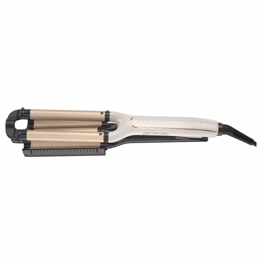 Remington Deep Waver Cream - 4-in-1 Adjustable Hair Styler with Pure Precision Technology for Multiple Textured Looks