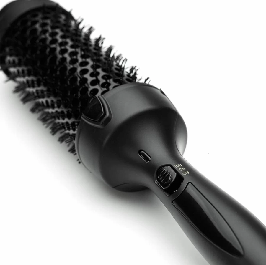 HOT TOOLS Professional 1-Inch Black Gold Styler - Straightener & Curling Iron for Effortless Hairstyling